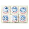 Bocchan Soap Jiro Box Foaming Net 100g6 pieces Additive-Free Kama-Dashi First Method Eco Gift Solid Dry Skin Sensitive Troubles Baby Use 0 Years Old