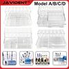 1Pcs Dental Aesthetics Resin Storage Box Adhesive Tool Holder Oral Multifunctional Storage Rack Small/Medium/Large Sizes