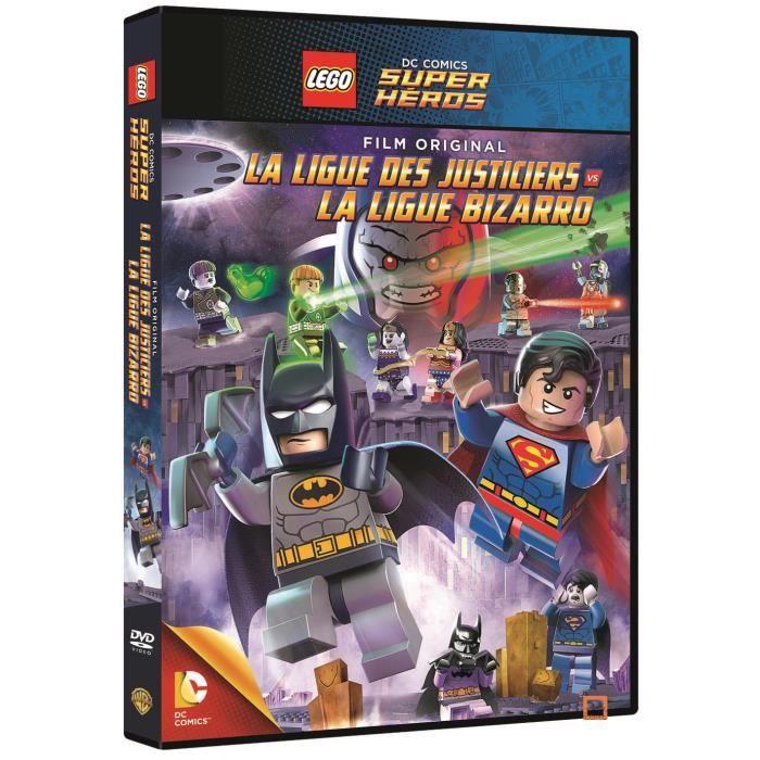 DVD Lego DC : la ligue des justiciers vs la lig...