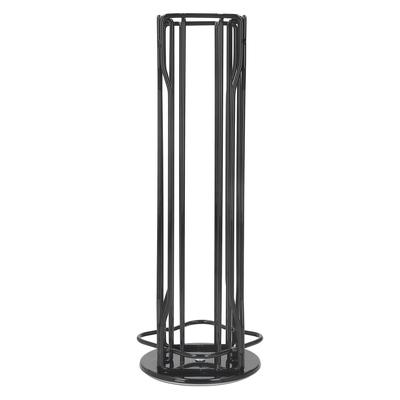 Coffee Capsule Stand 360 Degrees Rotation Anti Slip Thick Base Wrought Iron Capsule Pod Holder for