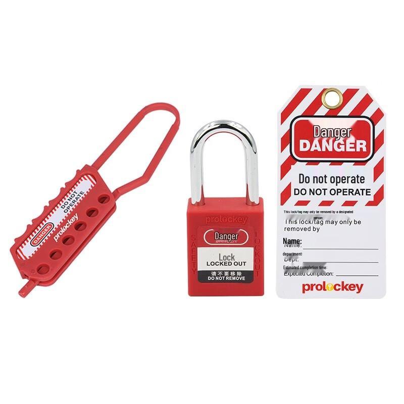 Prolockey Industrial Insulated Safety Hasp Lock