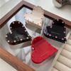 Rhinestone Acetate Korean Style Grab Clip Female Hair Accessories  Hair Clip Love Hair Claw