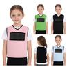 Vestă senzorială unisex pentru copii, cu presiune profundă, confortabilă, din plasă respirabilă, căptușită, cu închizătoare, vestă color block