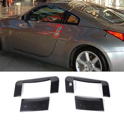 ABS Carbon Fiber For Nissan 350Z 2003-2009 Car Exterior Handle Decoration Protective Cover Car Exterior Accessories