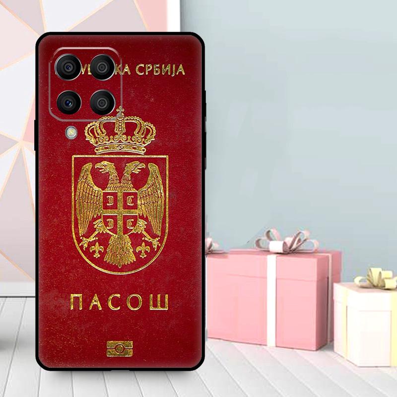 Flag of Serbia Serbian Case For Samsung Galaxy M56 M52 M32 M53 M16 M11 M21 M31 M35 M12 M13 M14 M15 M36 M55 M34 M54