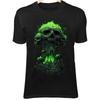 Skull Bone Mushroom Fortress - Toxic Green Fungi & Gothic Horror Fantasy