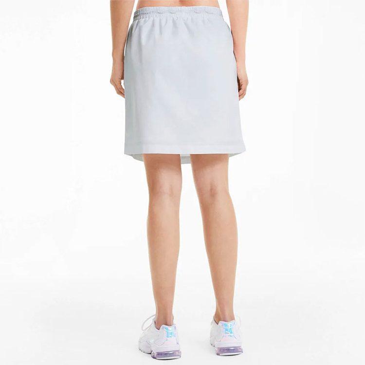 PUMA Classics Woven Casual Short Skirts Women's Silver 598617-02