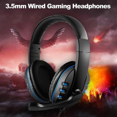 3,5 MM Gaming Koptelefoon Over-Ear Game Headset Met Microfoon Volume Regeling Ruisonderdrukking Oordopje Voor PC Computer, Laptop