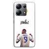 Phone Case - MANIACASE - Xiaomi Redmi Note 13 4G - TPU Silicone - Black - Kylian Mbappé Real Madrid 9