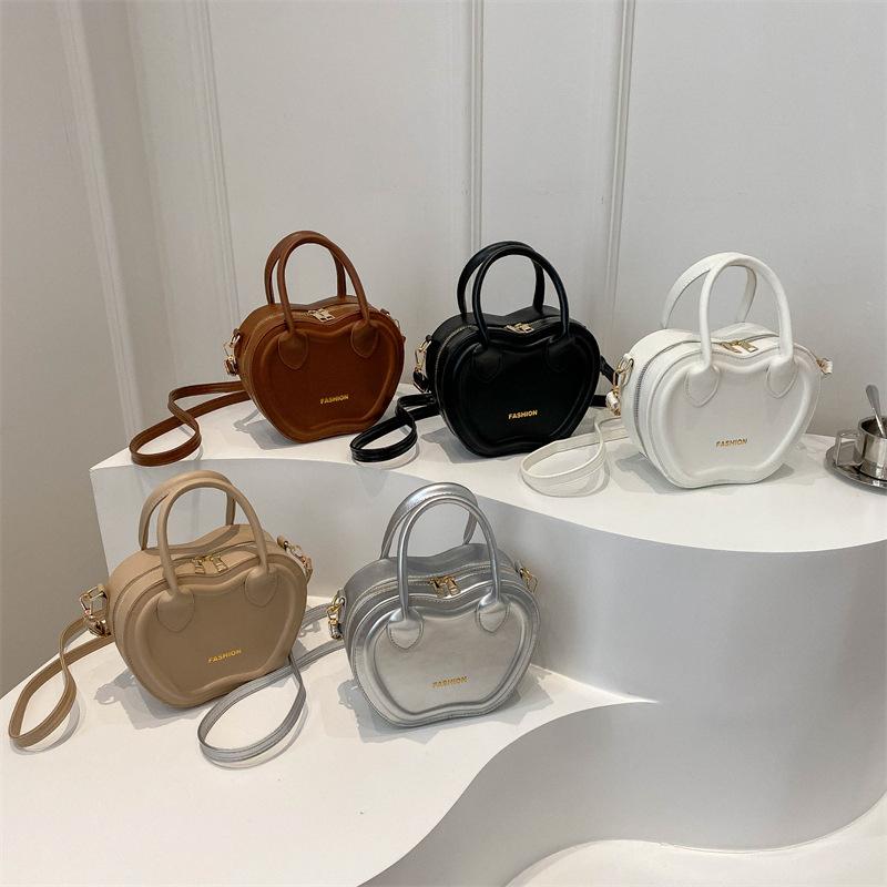 New Casual Solid Color Bag In Texture, Fashionable And Simple In Summer, Foreign Style Messenger Handbag For Women