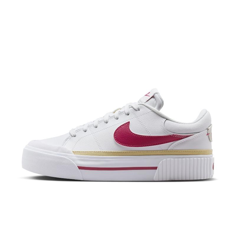 Nike Thick-soled Sports Shoes Board Shoes NIKE COURT LEGACY DM7590 35.5 белый