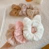 Plush Rubber Band Cat Ear Shaped Hair Band Cute Hair Tie
