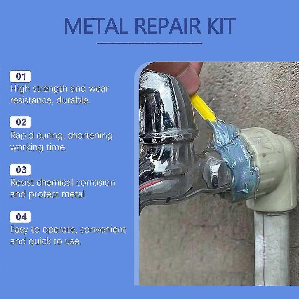 100g High-Temp Epoxy Casting Glue for Metal Bonding , Leak Repair, Deep Penetration , Strong Strength