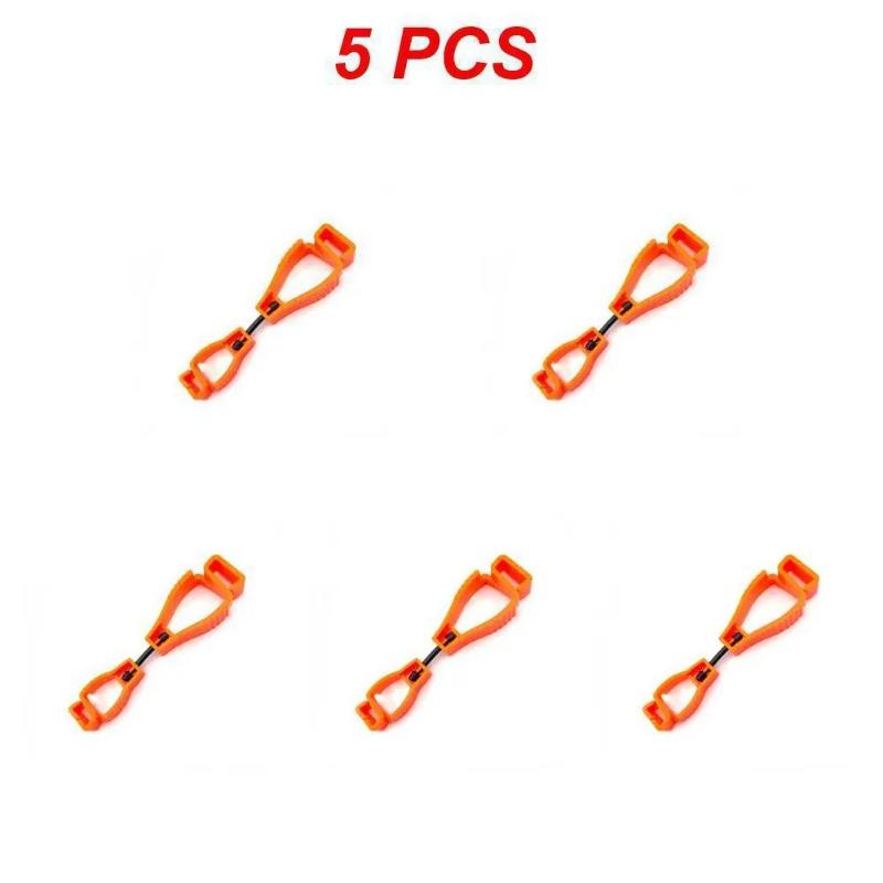 5/1pcs Glove Clip Hanger Safety Glove Holder Plastic Working Gloves Clips Work Clamp Anti-lost Clip Buckle Multifunctional Tool