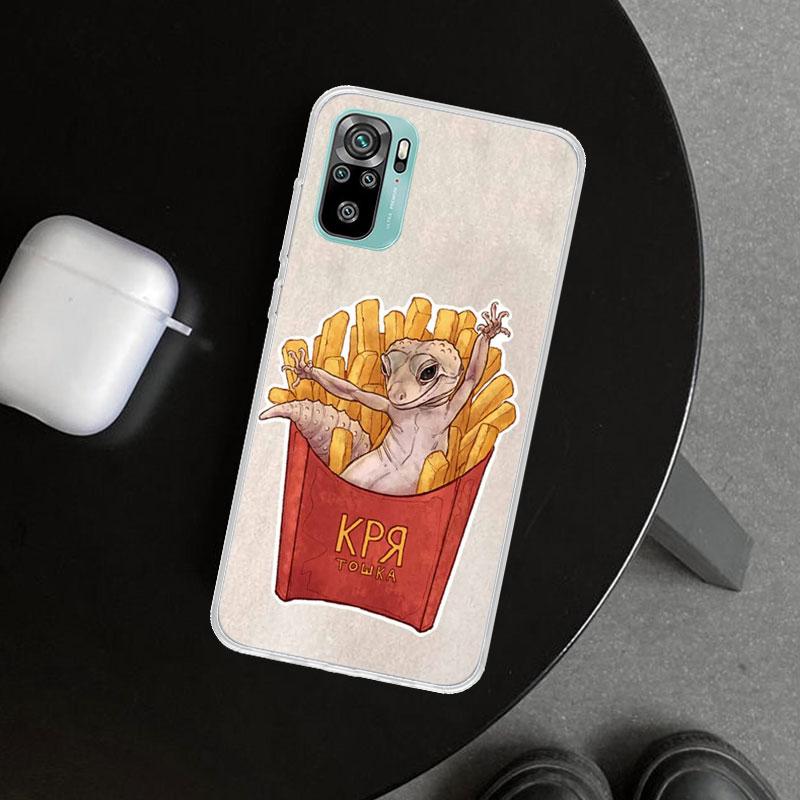 Lizards Geckos Phone Case Cover for Xiaomi Redmi Note 15 14 13 12 11 Pro Plus 14S 12S 11S 11T 11E 10S 10 Customized Fundas Redmi