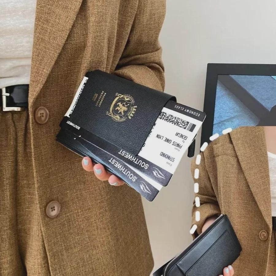 Bawang Tianxia 08 Yeni İnek Derisi Boyun Askılı Kart ve Telefon Tutucu