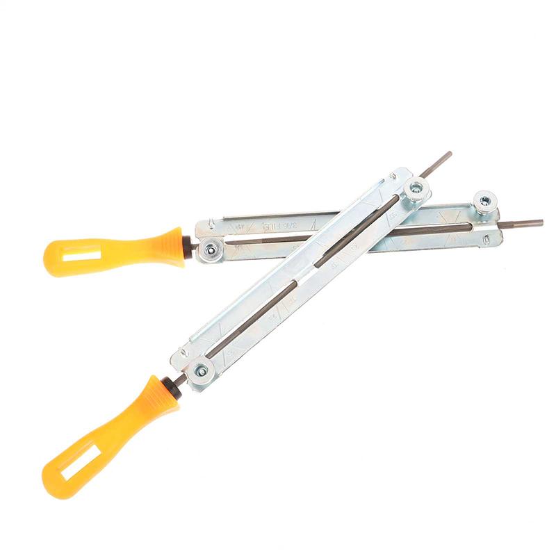 4Mm/4.8Mm Mechanical Chainsaw Sharpening Files With Plastic Handle Woodworking Chain Saw Tool Abrasives Tools Accessories