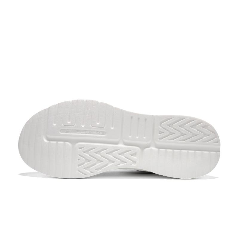 Hongxing Erke Comfortable Versatile Fashion Shock Absorbing Wear Resistant Breathable Low Top Casual Shoes Men Sneakers Black White 51125102540-003