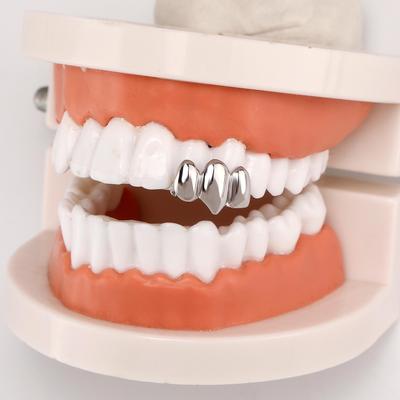 Gold-Plated Hip-Hop Teeth Grills Jewelry - Popular In Europe & America