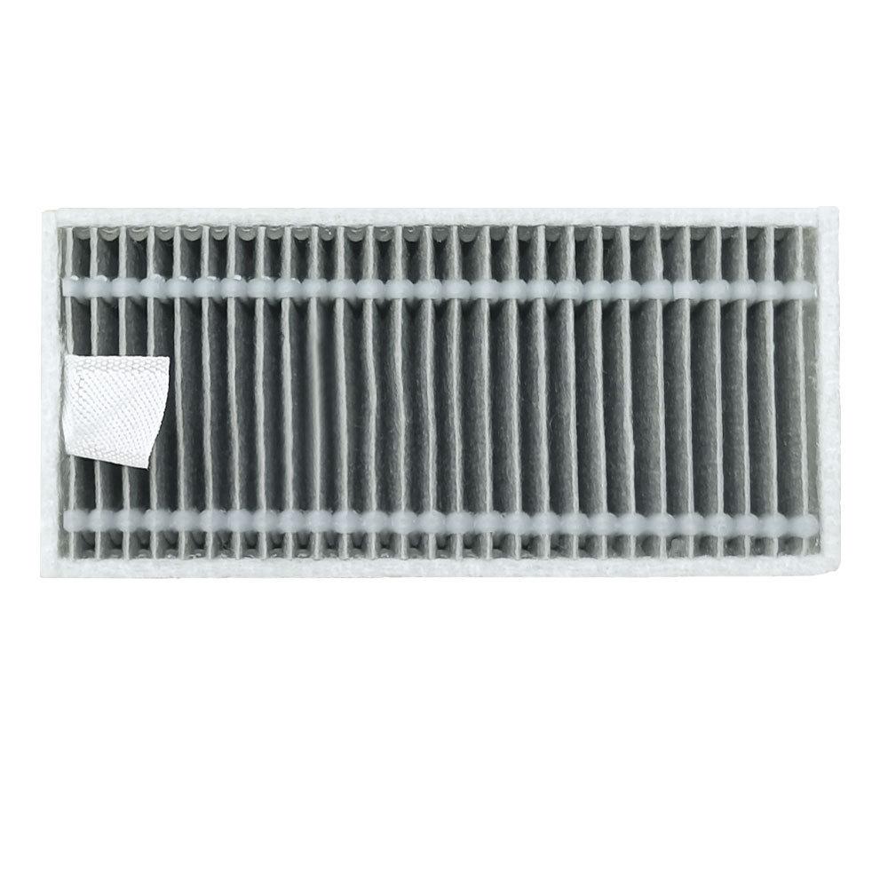 ECOVACS X11/X11 Pro Zubehör: Haupt- und Seitenbürsten, Filtersieb, Walzenbürste, Tuch, Filterwatte, Staubbeutel.