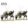 Holiday Gift for Friends 2Pcs 2D Goat Hanging Ornaments, Acrylic Winged Pendants, Year of Birthday Party Favors The Auspicious Decorations Tree,