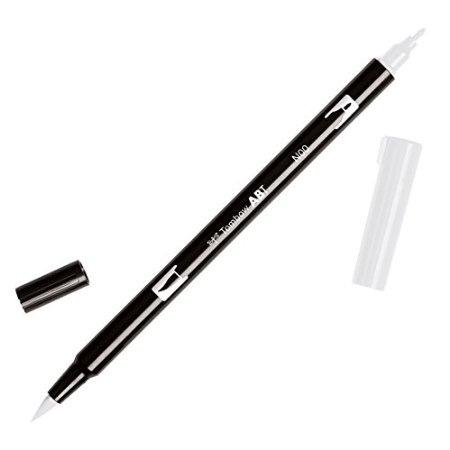 1pc TOMBOW AB-T Japan 96 Colors Art Brush Pen Double Heads Marker Profession Water Marker Pen Painting Kawaii Stationery