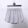 Women's Korean-Style High Waist Wide-Leg Yoga Shorts
