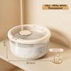 Moisture-proof Kitchen Storage Bin Clear Airtight Storage Bucket New Grain Storage Bin  Home Use