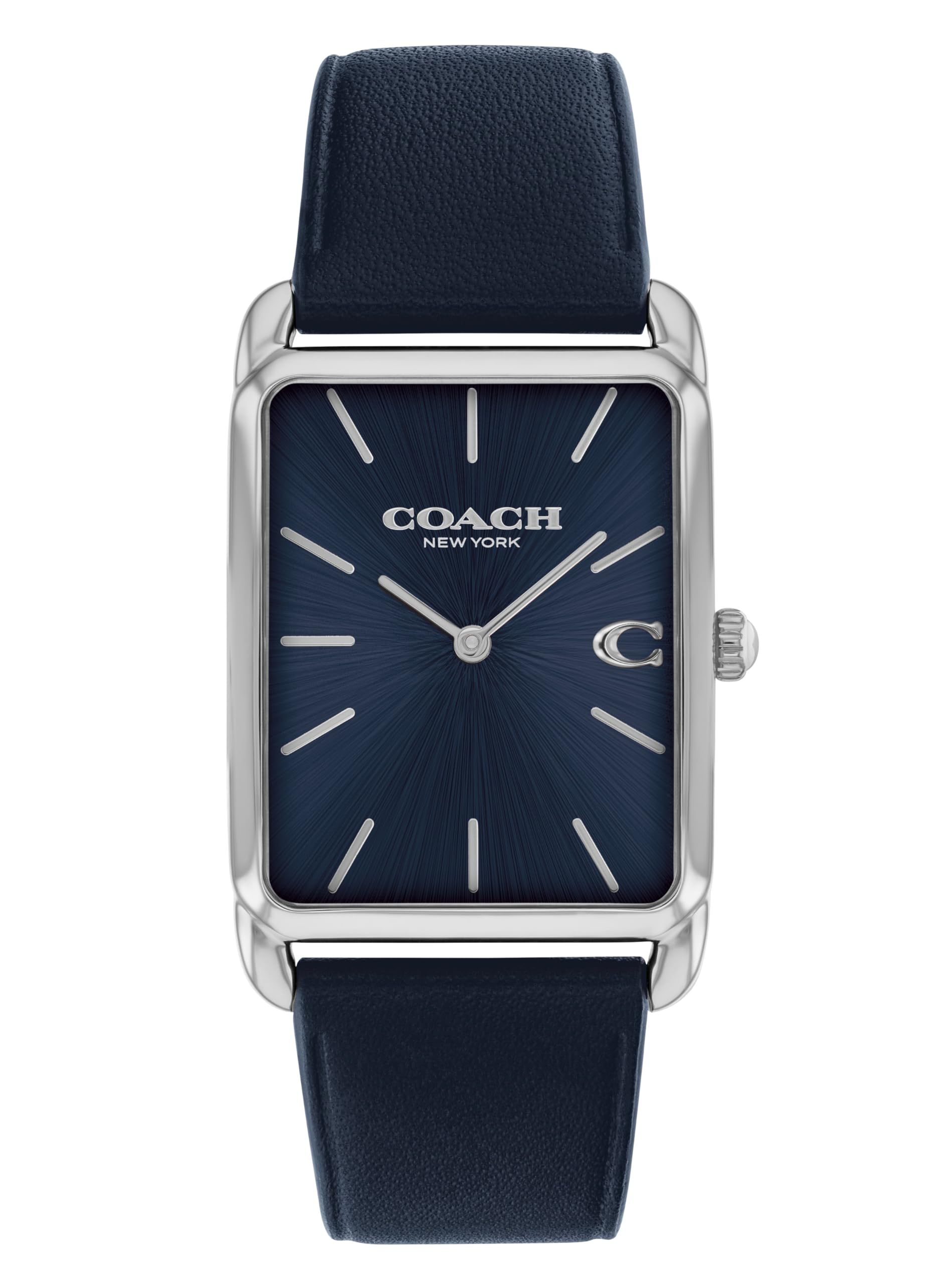 Watch ELLIOT Black Dial Leather Strap 14400042 [Coach][Authorized Import] Men s чёрный