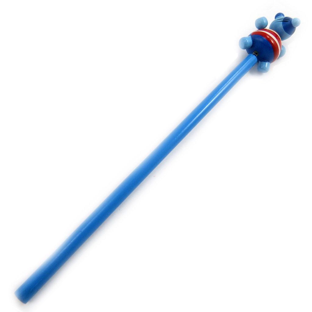 Les Trésors De Lily [M1389] - Crayon bois 'Animaux' souris bleu