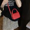 Handbag Bag 2025 New Casual Trend Niche Design Cross-body Fashionable Portable Single-shoulder Small Square