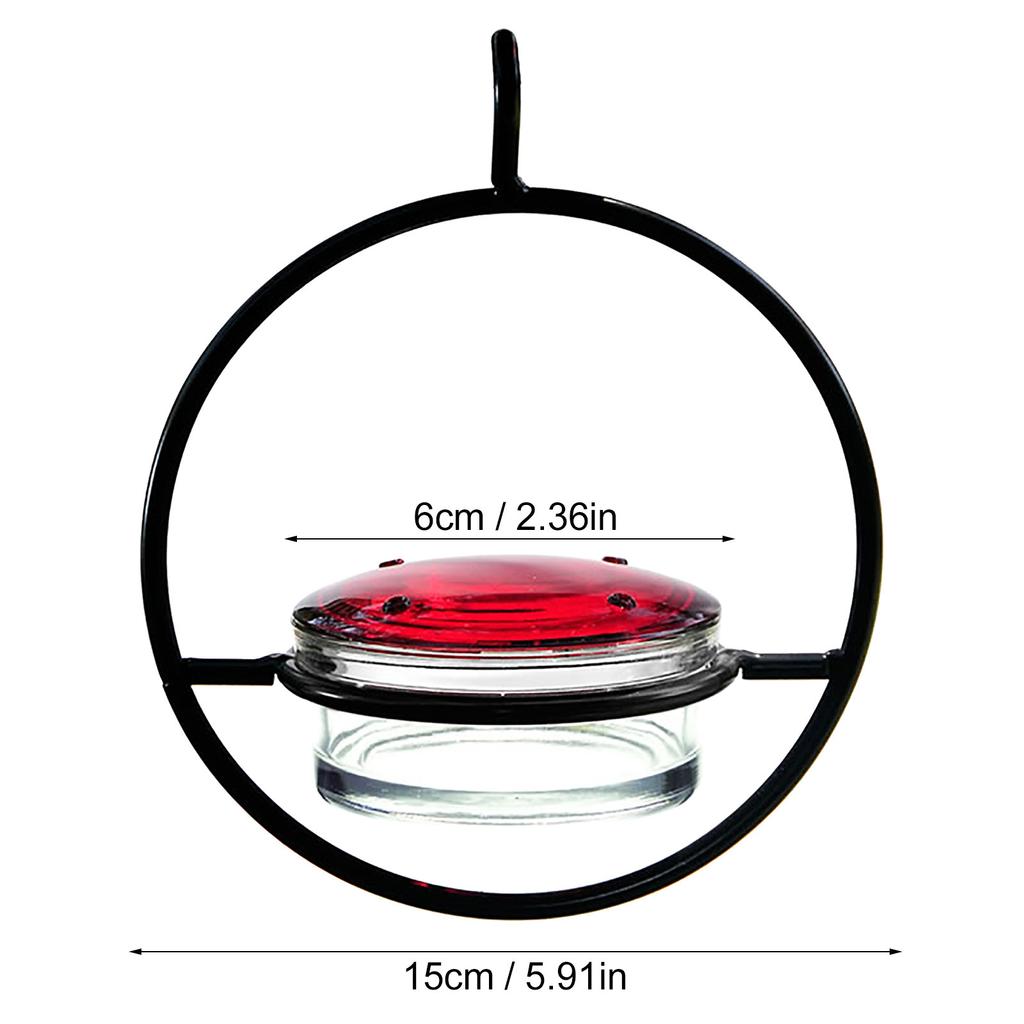 Outdoor Hanging Metal Bird Feeder Easy Install Garden Watering Feeding Station Ideal For Birds And Backyard Decor