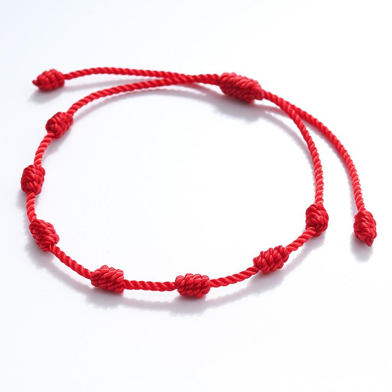 2pcs Lucky Red String Couple Bracelet