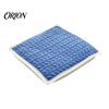 Cozy Velvet Seat Pads for Winter Plush Chair Pad with Ties, Non Slip Cushion Lace Trim, 16 x Inch Washable Dining Office Comfortable Dressing
