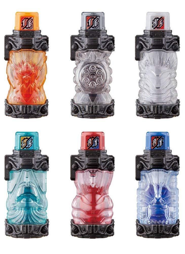 

Kamen Rider Build Gashapon GP Full Bottle 02 set Bandai Gashapon Transformation Hero Play Figure 6-piece Role-playing