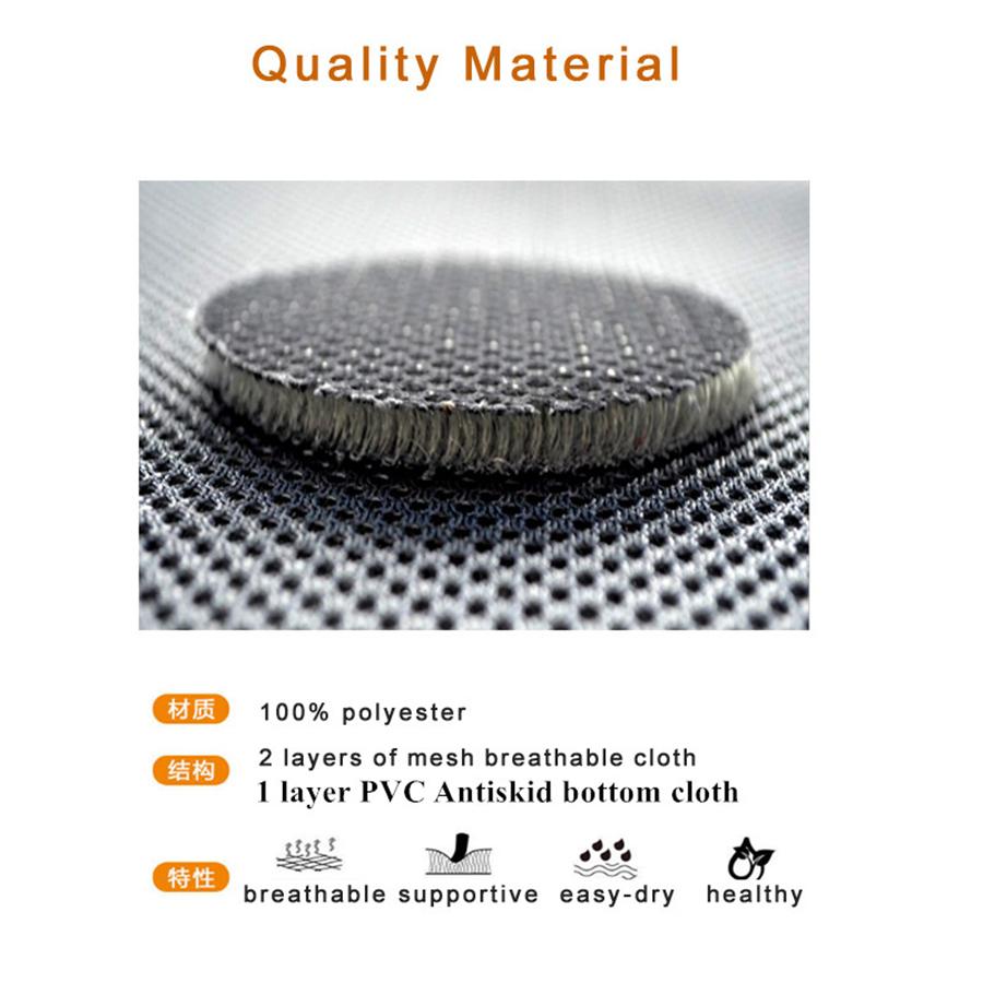 3 Layer Net Seat Cover Non-slip Breathable for Motorcycle Size S