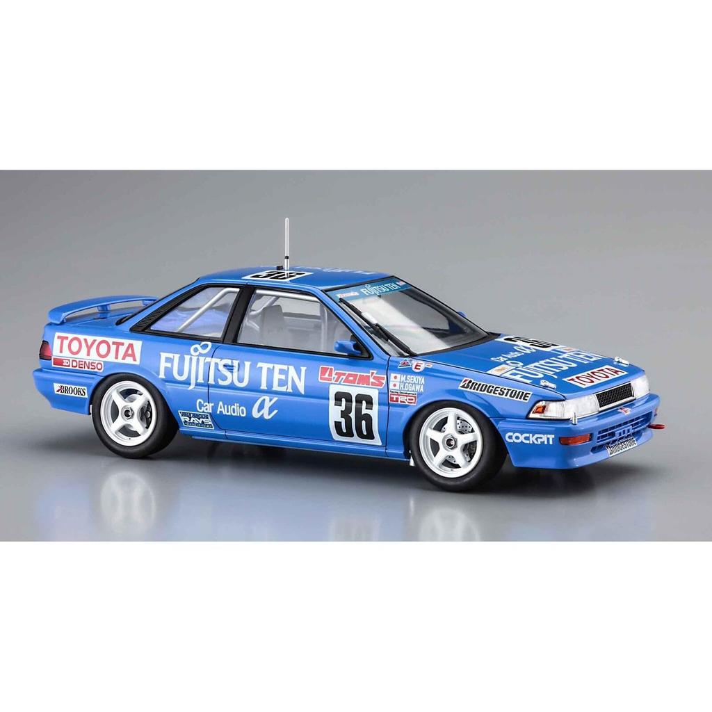 Hasegawa Fujitsu Ten Supra Turbo A70 1990JTC Plastic Model Kit 20553 1/24 TOM'S