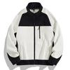 Men's Plus Size Sherpa Fleece Hoodie Jacket - Winter Outdoor Sports Patchwork Cardigan Outerwear