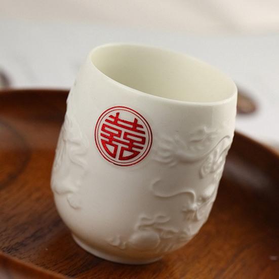 20 Sheets Chinese Lucky Label Stickers Self Adhesive Strong Stickiness Rich Color DIY Gift Box Package Seal Label Stickers