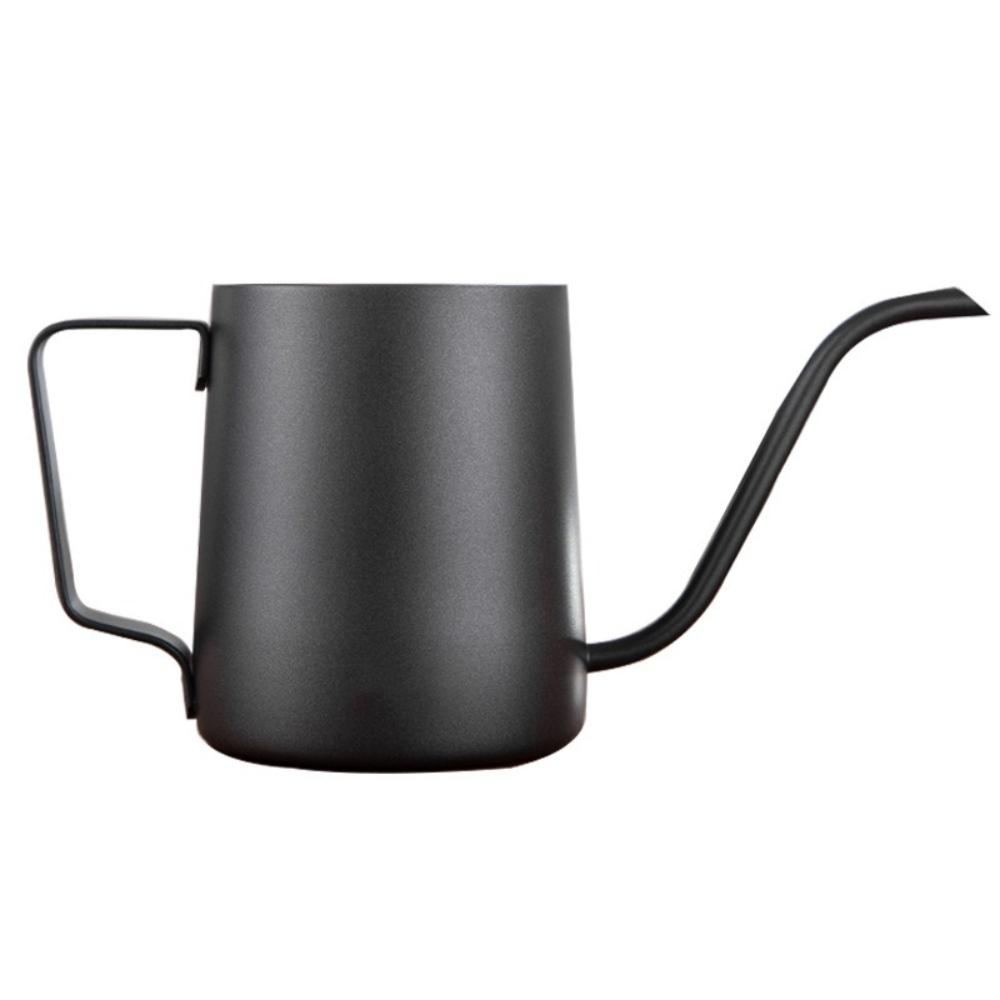 304 Stainless Steel Teflon Pour Over Kettle Thickened Drip Coffee Pot for Hang-on Coffee Bag Brewing KFS-0020