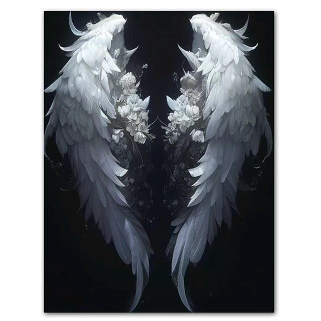 DIY Diamond Painting Cross Stitch Kit Angel Wings Rose Butterfly Full Square Diamond Mosaic New Collection 2024 Home Decor Gift