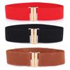 Wide Stretch Waistband Solid Color Waist Belts Exquisite Waist Strap  Women