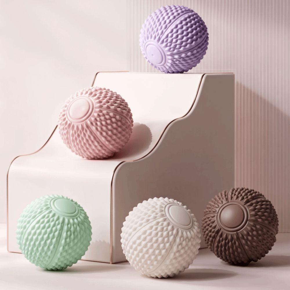 Spiky Roller Massage Ball Ergonomic Design Peanut Ball Relaxation Spiky Massage Ball Neck Massage