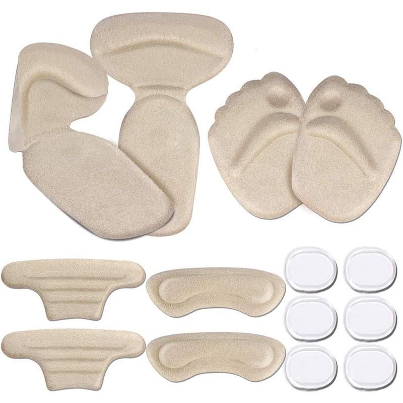 Silicone Insoles & Heel Pads: Anti-Wear, Shock Absorption, Pain Relief, Anti-Slip