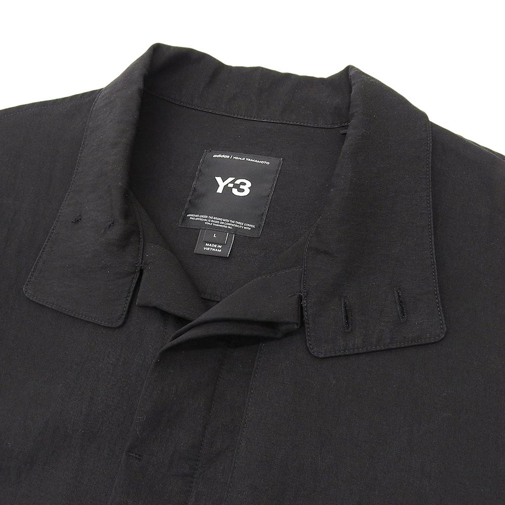Y-3 Herren Schwarze Überhemdjacke, Größe L, IW7465 Jacke L schwarz Gebraucht