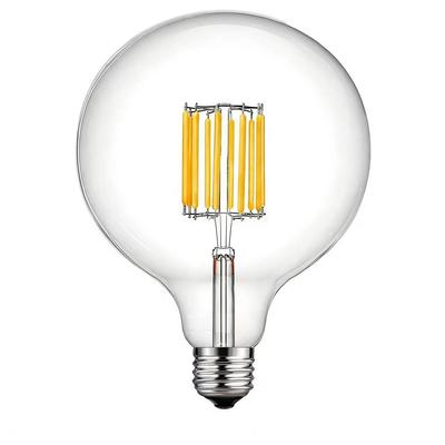 ZYYRSS LED Edison Bulb, E26 Base, Warm White (2700K), Filament LED Bulb, 10W (Equivalent To 100W), 1200lm [G125 Ball Bulb], Full Beam Angle, Stylish,