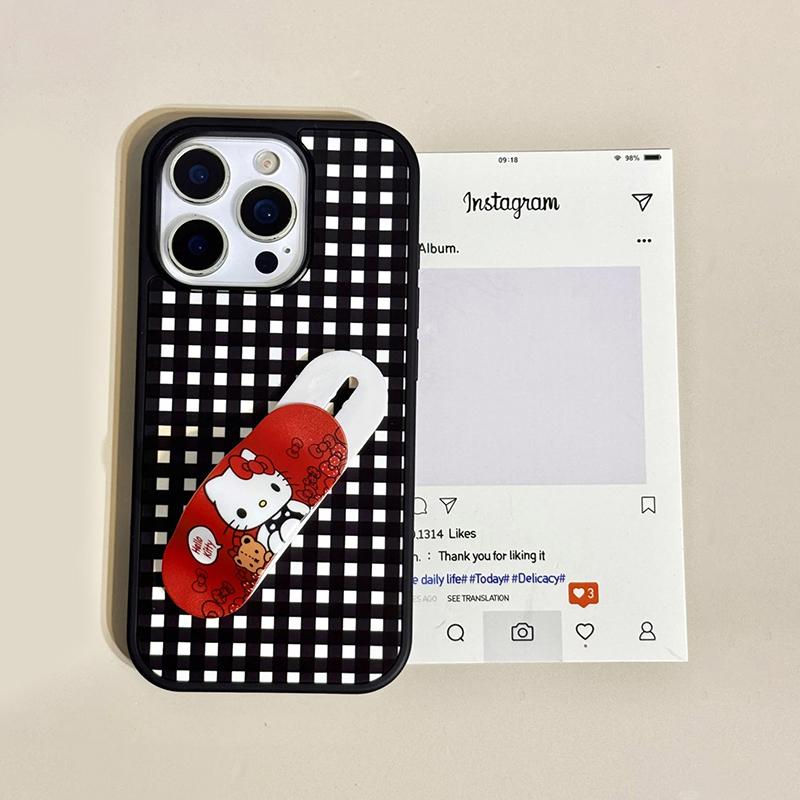 

Cute Cartoon Sanrio Hello Kitty Y2K Personalized Band-Aid Mobile Phone Holder Suitable For Mobile Phones And Mobile Phone Cases
