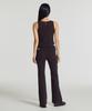 Nyuballanseu Nbmlg2W472 / Women Fitted Folded Flare Pants (Brown)