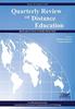 The Quarterly Review of Distance Education Vol 18 Num 4 2017 Book
