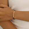 2026 European and American simple niche personalized woven fashion titanium steel couple bracelet